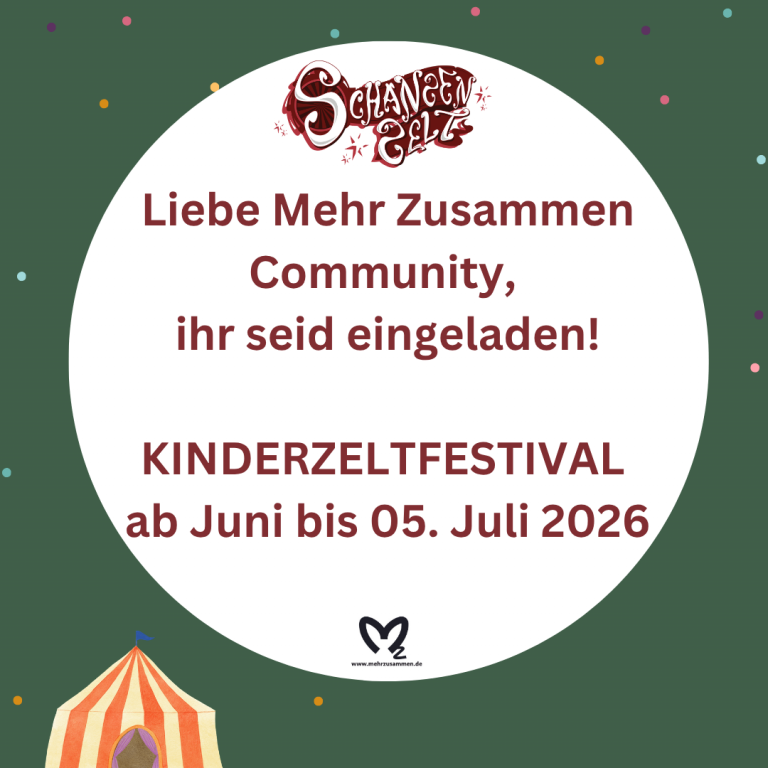 Komm mit den Kids ins Schanzenzelt!